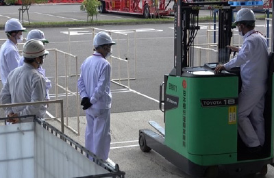 Forklift training