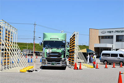 5th Driving Skills Competition held in May 2019 At Hokuriku Branch (Imizu City, Toyama) of CHUETSUTEC Co., Ltd. used as a venue