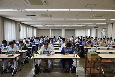 5th Driving Skills Competition held in May 2019 At Hokuriku Branch (Imizu City, Toyama) of CHUETSUTEC Co., Ltd. used as a venue